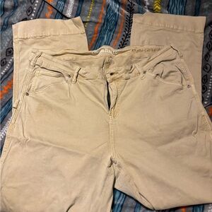 Cowgirl Tuff Tan Carpenter Pants